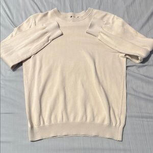 H&M Mens Cream Long Sleeve Sweater